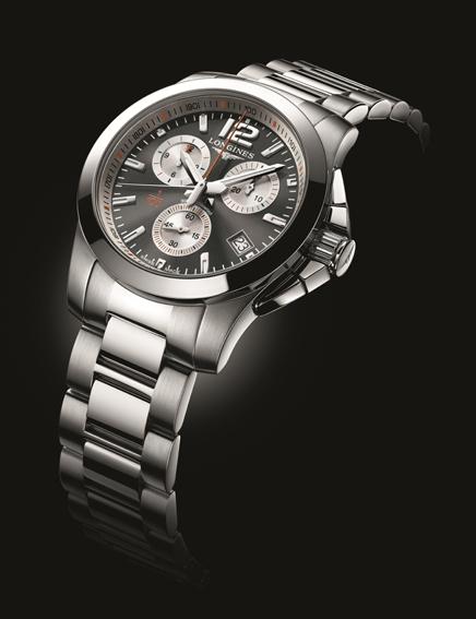 Longines Conquest 1/100th Roland Garros