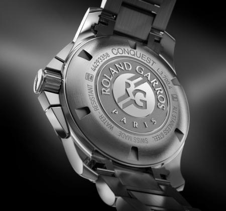 Longines Conquest 1/100th Roland Garros