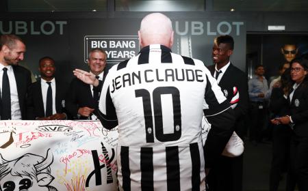 Quand les joueurs de la Juve rendent visite à Hublot