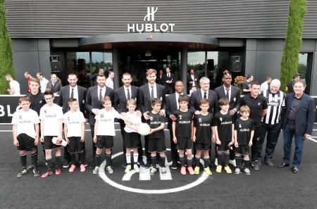 Quand les joueurs de la Juve rendent visite à Hublot