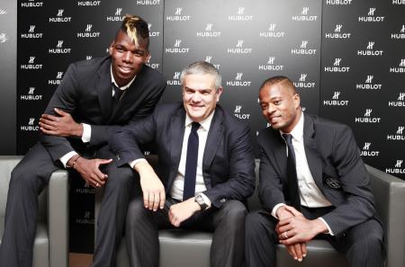 Quand les joueurs de la Juve rendent visite à Hublot