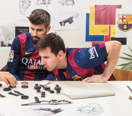 Leo Messi et Gerard Piqué