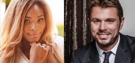 Serena Williams et Stan Wawrinka