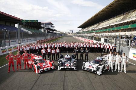 Les équipes Porsche Motorsport engagées en LMP1