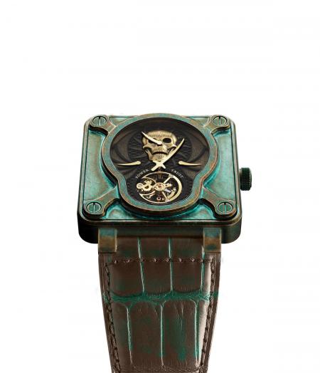 Bell & Ross BR 01 Skull Bronze Tourbillon pour Only Watch