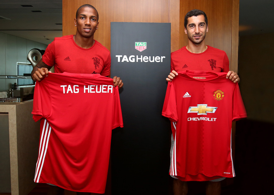 Ashley Young et Henrikh Mkhitaryan