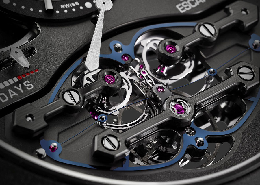 Girard-Perregaux - Nouvelle montre Echappement Constant L.M. en composite de carbone