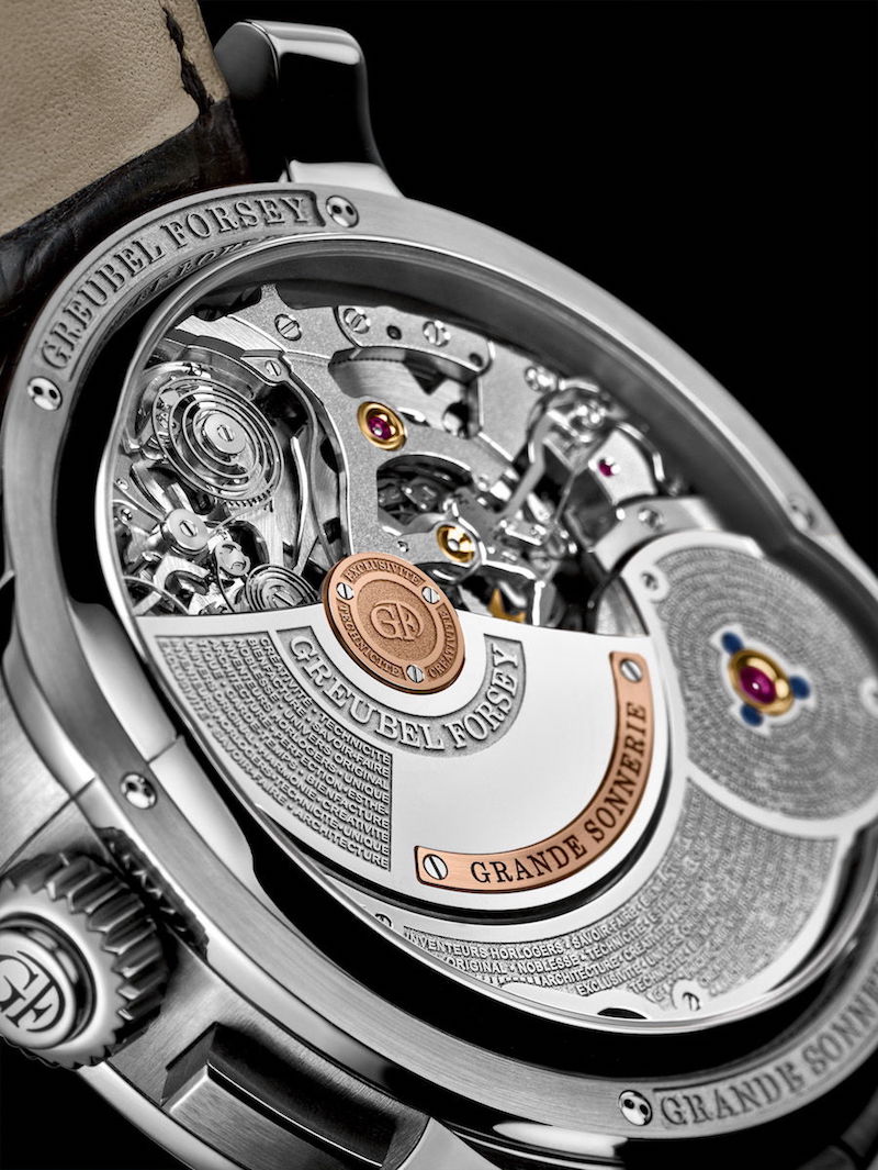 Mouvement Grande Sonnerie Greubel Forsey