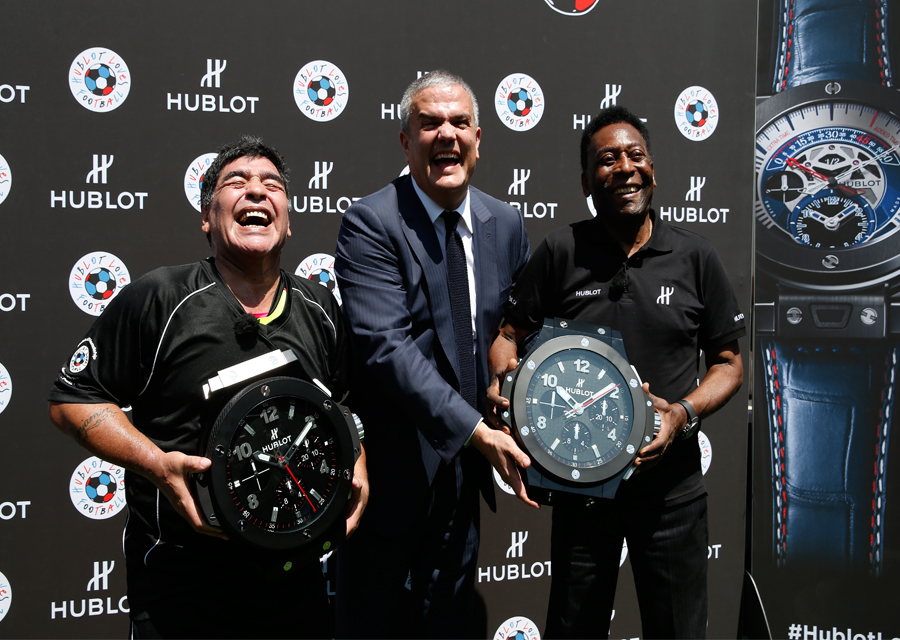 Hublot Euro 2016 - Pelé Maradona