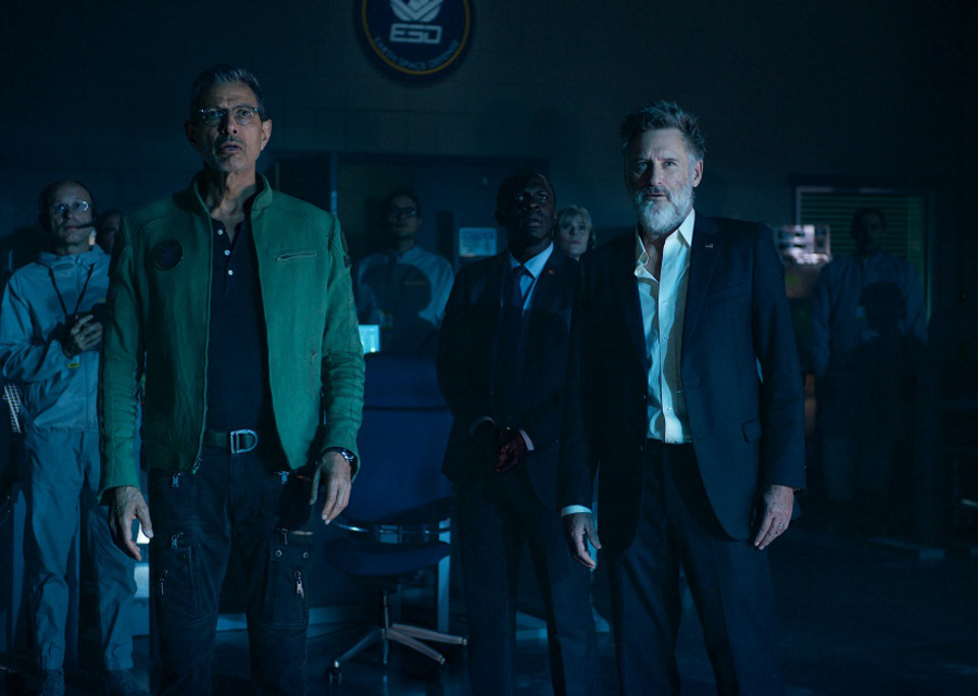 Les acteurs Jeff Goldblum et Bill Pullman