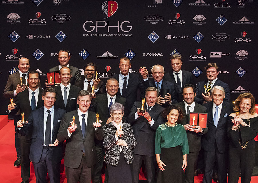 Les Lauréats des Grands Prix de l'Horlogerie de Genève 2017