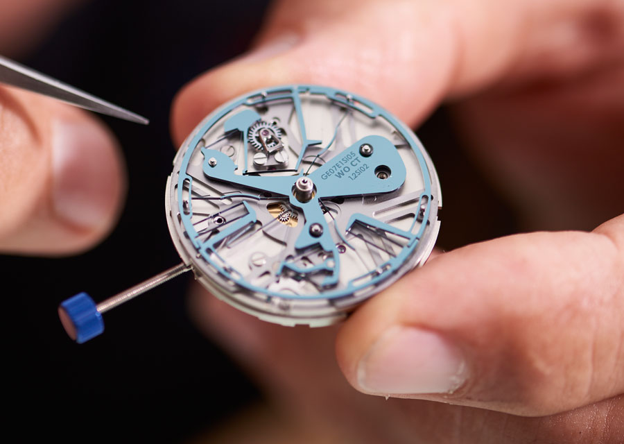 L'Oscillateur Zenith monté sur le calibre Zenith ZO 342