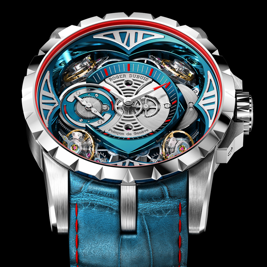 Roger Dubuis SIHH 2017, Excalibur Quatuor Cobalt MicroMelt®