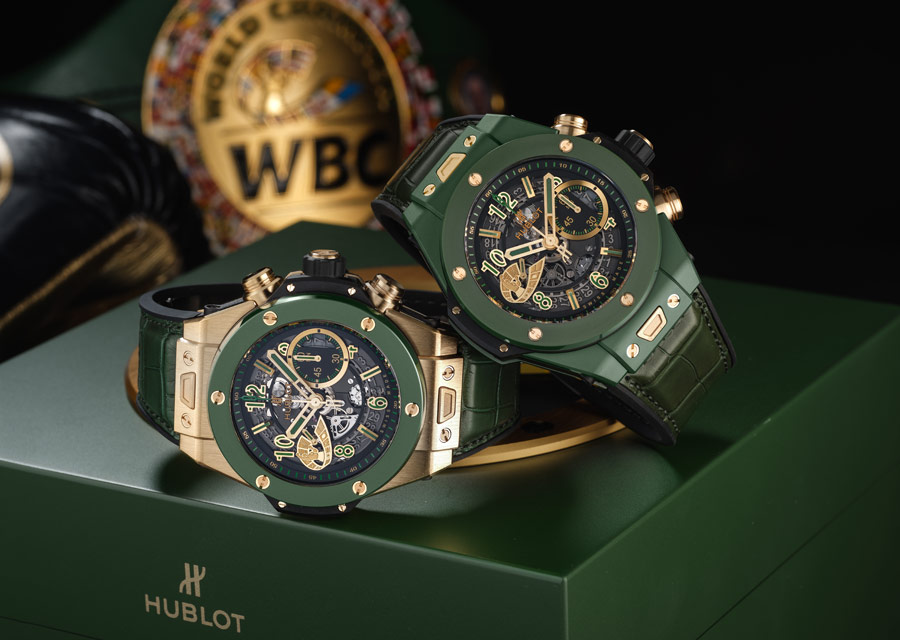 Le deux éditions limitées Hublot Big Bang Unico WBC 