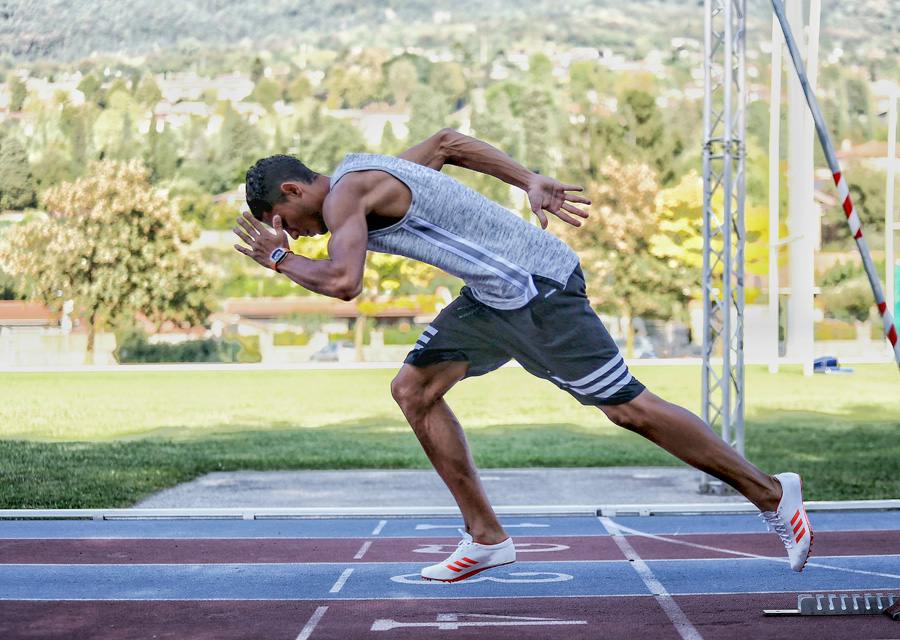 Wayde Van Niekerk avec le Tourbillon RM 27-02