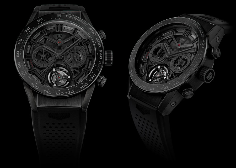 TAG Heuer Carrera Heuer-02T Black Phantom