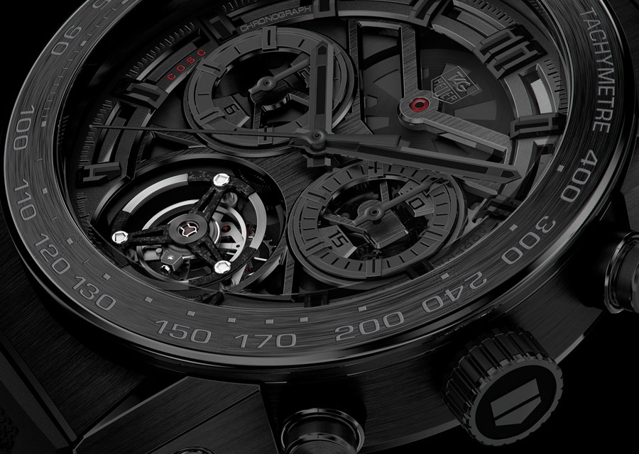 TAG Heuer Carrera Heuer-02T Black Phantom