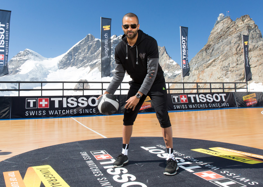 Tony Parker au top avec Tissot