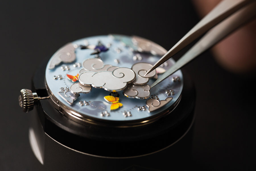 Van Cleef & Arpels Complications Poétiques™ Lady Arpels™ Ronde des Papillons