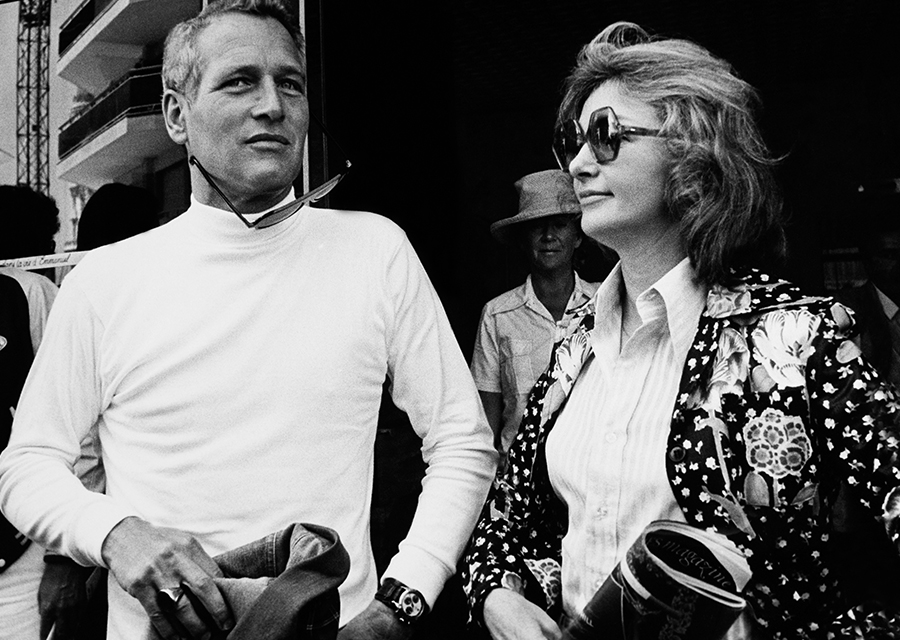 Paul Newman, avec sa montre Daytona, au côté de son épouse Joanne Woodward - KeystoneFrance/GettyImages