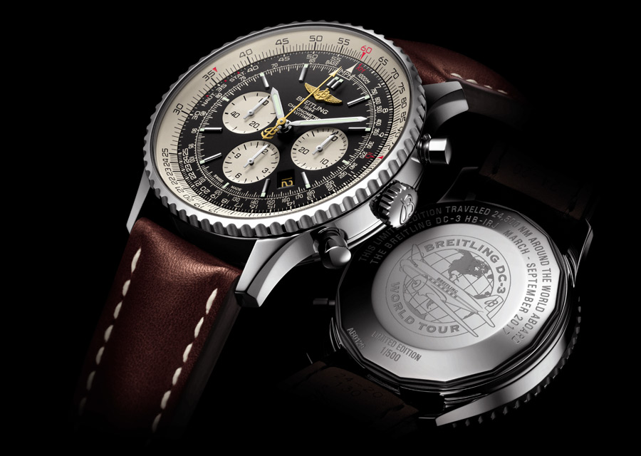 Edition Limitée Breitling Navitimer DC3-World Tour