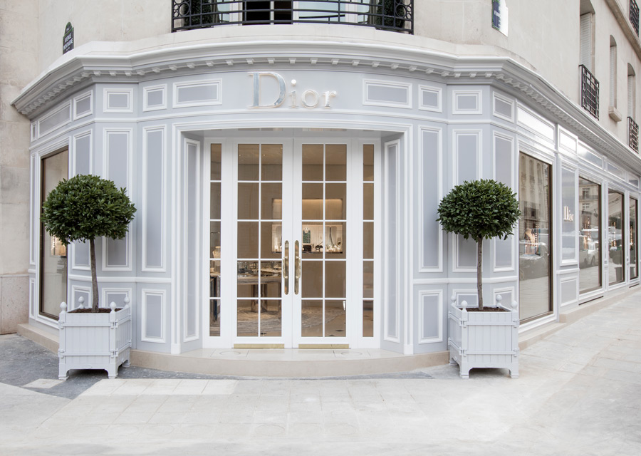 Nouvelle boutique Dior Joaillerie et Horlogerie avenue Montaigne