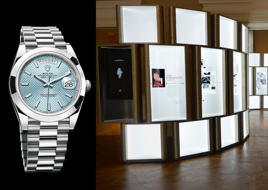 Rolex Day-Date en platine 950 - Expo Rolex