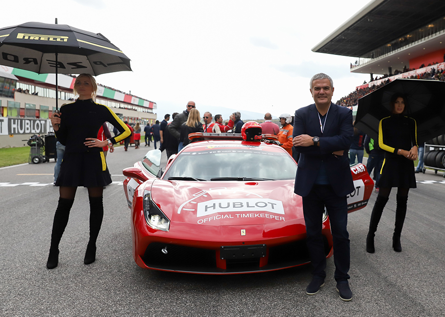 Ricardo Guadalupe, CEO de Hublot, la marque horlogère partenaire de Ferrari