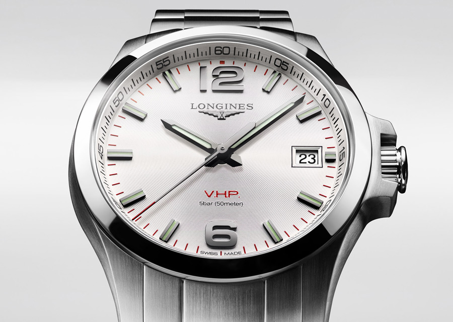 Longines Conquest V.H.P montre officielle de Roland Garros 2018