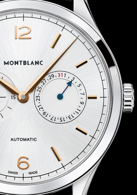 Montblanc Heritage Chronométrie Date by Hand