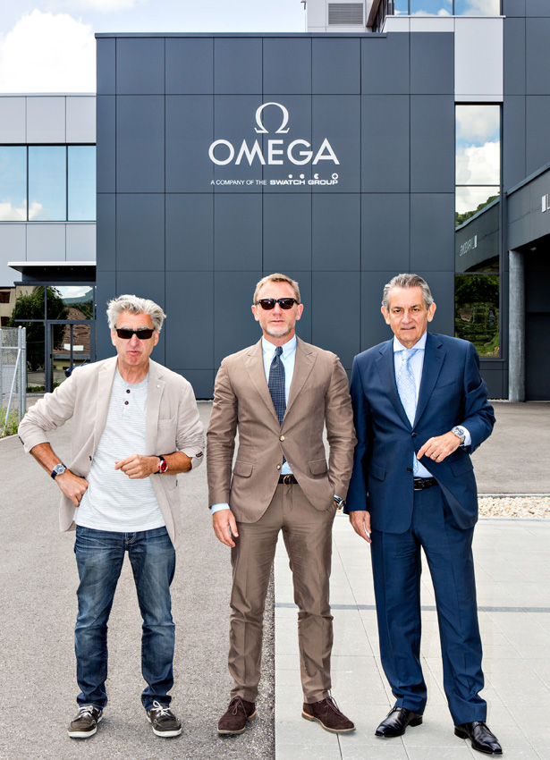 Daniel Craig, Nick Hayek et Stephen Urquhart