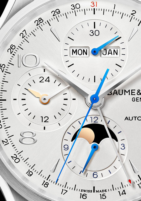 Baume & Mercier Clifton Chronographe Calendrier Complet