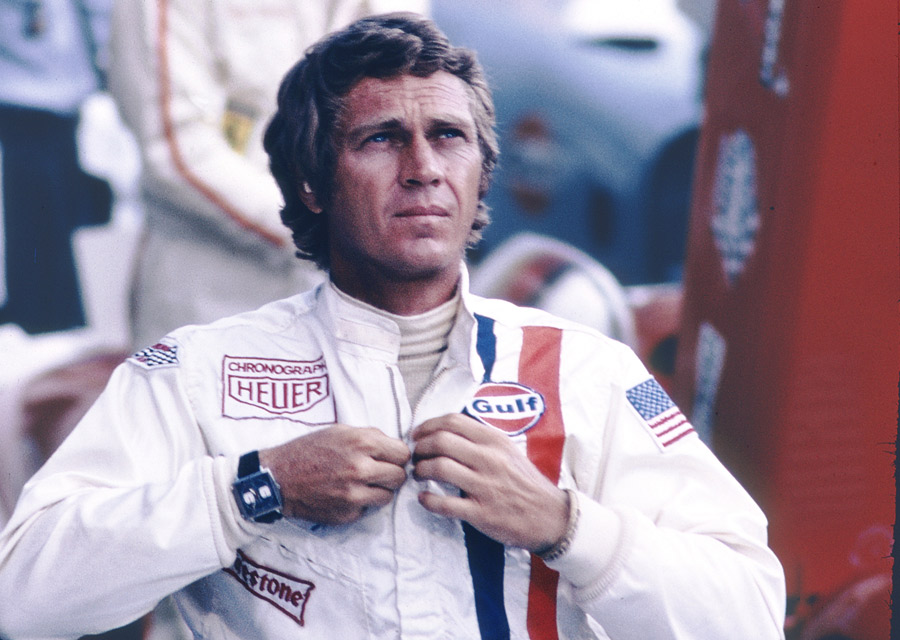 Steve McQueen, dans le film Le Mans, 1971