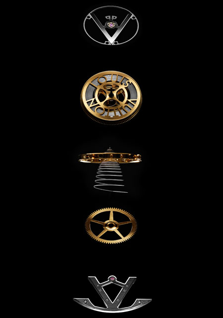 Louis Vuitton Tourbillon Volant Poinçon de Genève