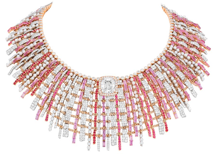 Chanel Haute Joaillerie Collier Tweed Couture