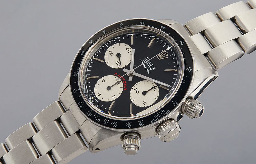 Le chronographe Rolex Daytona Big Red de Paul Newman a signé le record de la vente Phillips Racing Pulse