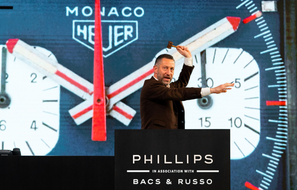 Aurel Bacs a orchestré la vente record Phillips Racing Pulse le 12 décembre 2020