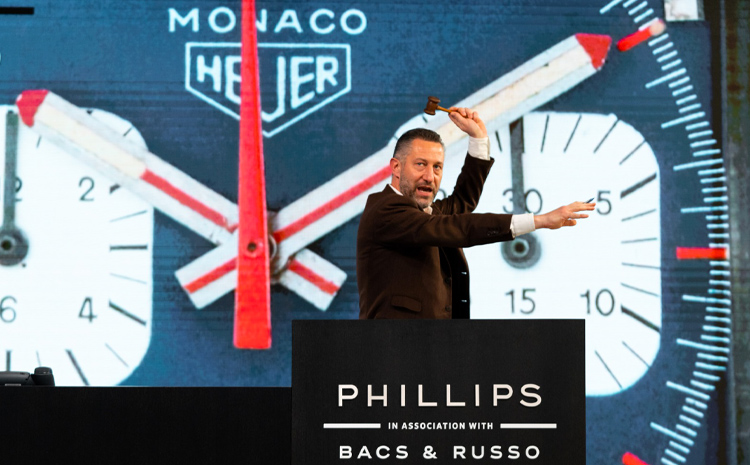 Aurel Bacs a orchestré la vente record Phillips Racing Pulse le 12 décembre 2020