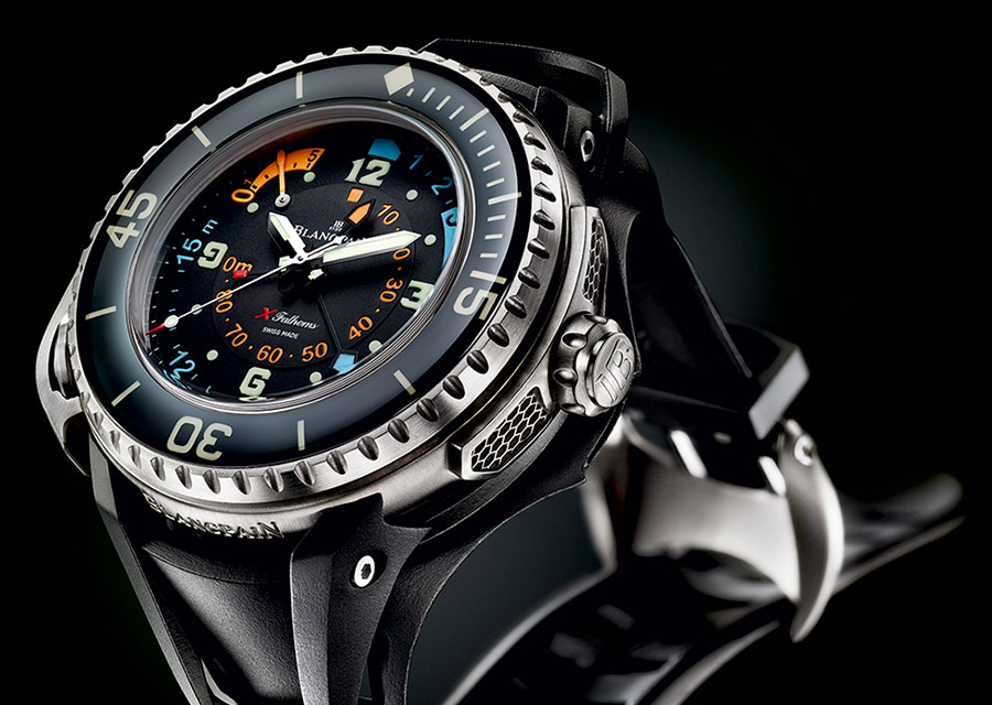 Blancpain X Fathoms de face