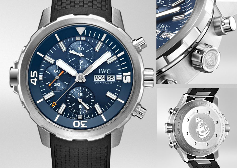 IWC AQUATIMER CHRONOGRAPHE EDITION « EXPEDITION JACQUES-YVES COUSTEAU »