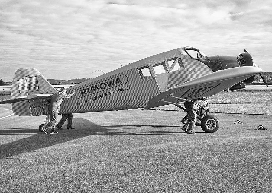 L'âge d'or de l'aviation a inspiré le design des bagages Rimowa