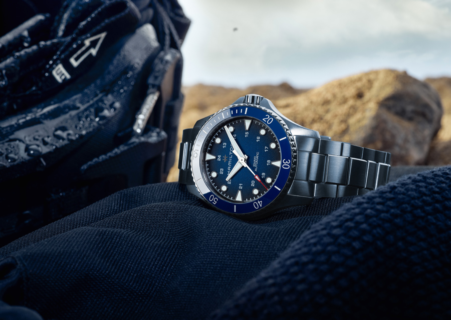 La nouvelle montre Hamilton Khaki Navy Scuba est étanche à 300 mètres