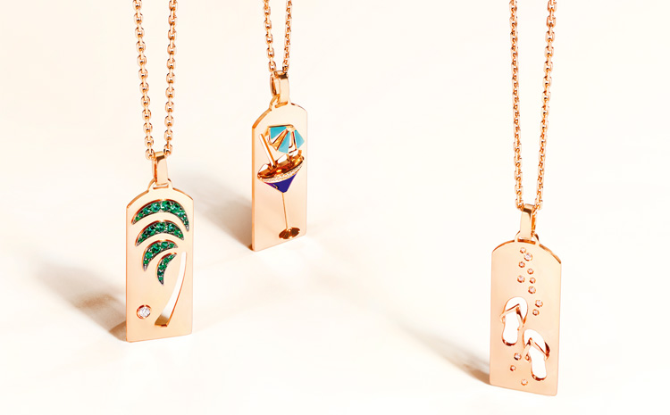 Les pendentifs de la collection RIVIERA de Fred