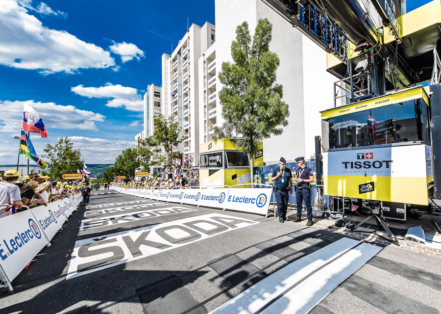 Tissot, chronométreur officiel du Tour de France