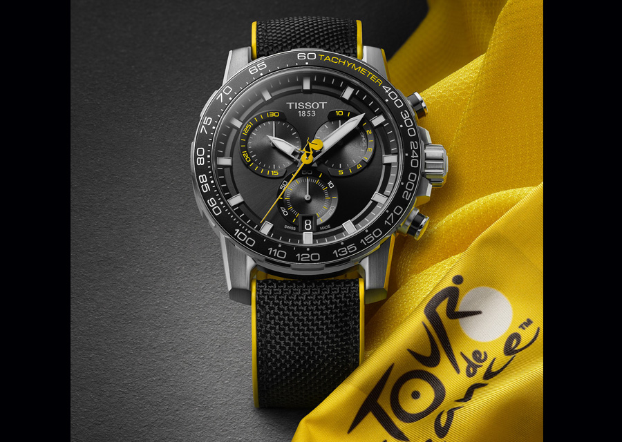 Montre Tissot Supersport Chrono Tour de France.