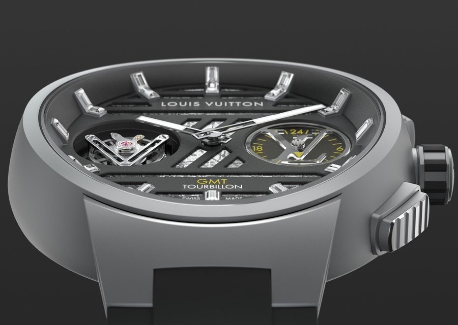 Tambour Curve GMT Tourbillon Volant 