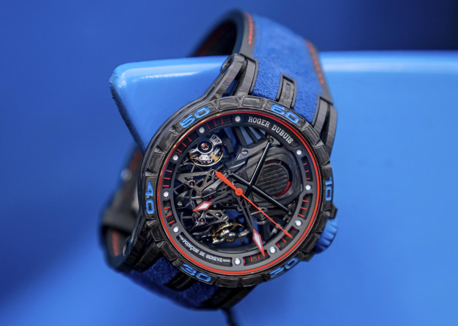 Montres et automobile entrent dans l'univers de l'avant-gardisme avec Roger Dubuis et Lamborghini