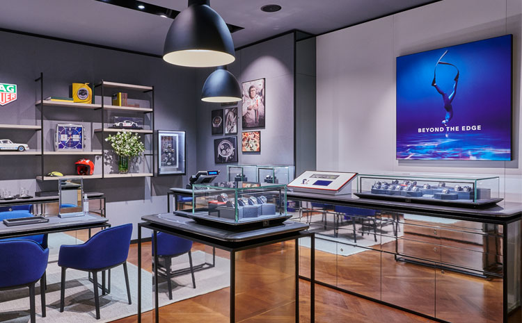 La nouvelle boutique TAG Heuer au Bon Marché Rive Gauche