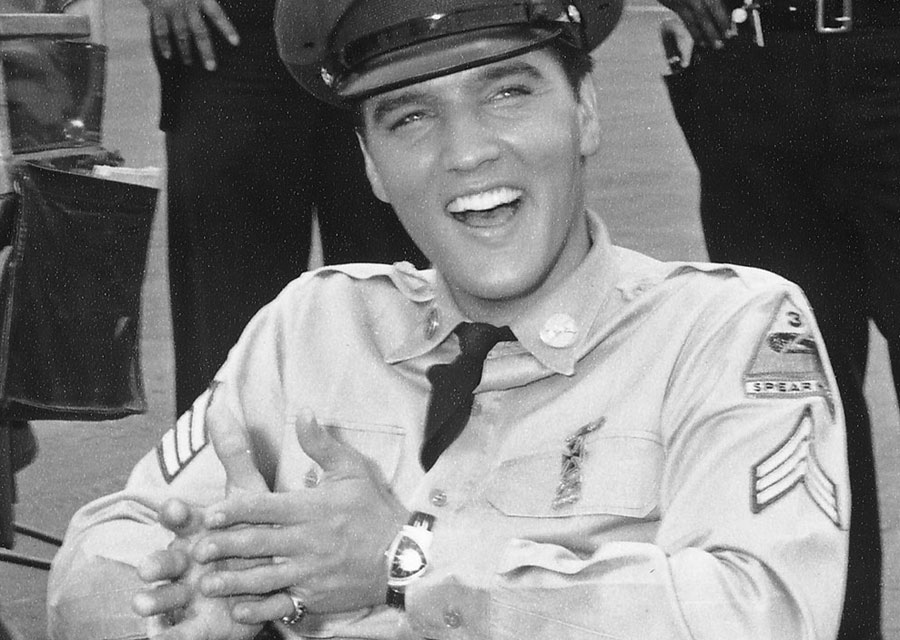Elvis Presley et sa montre Hamilton Ventura