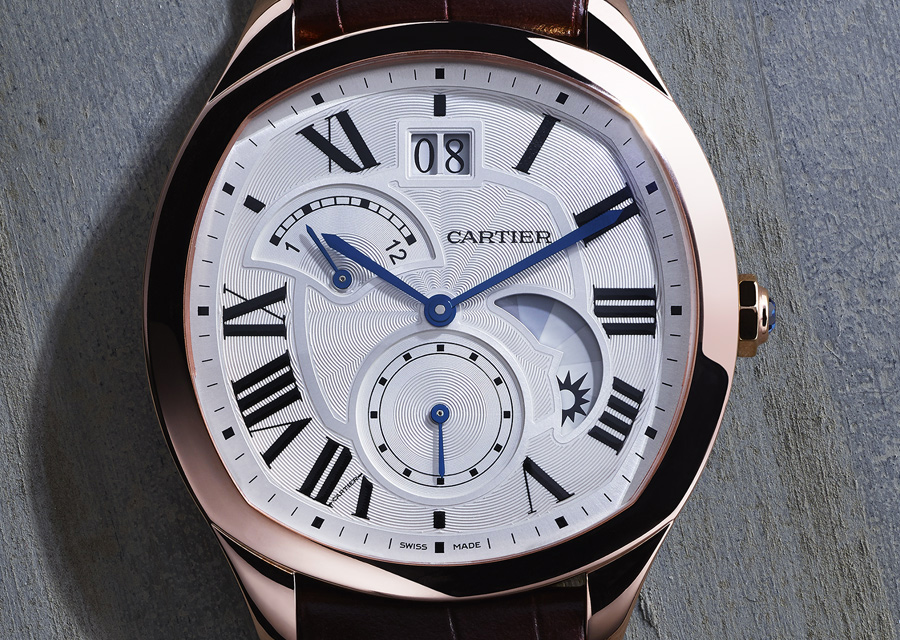 Cartier Drive Grande Date Second Fuseau 